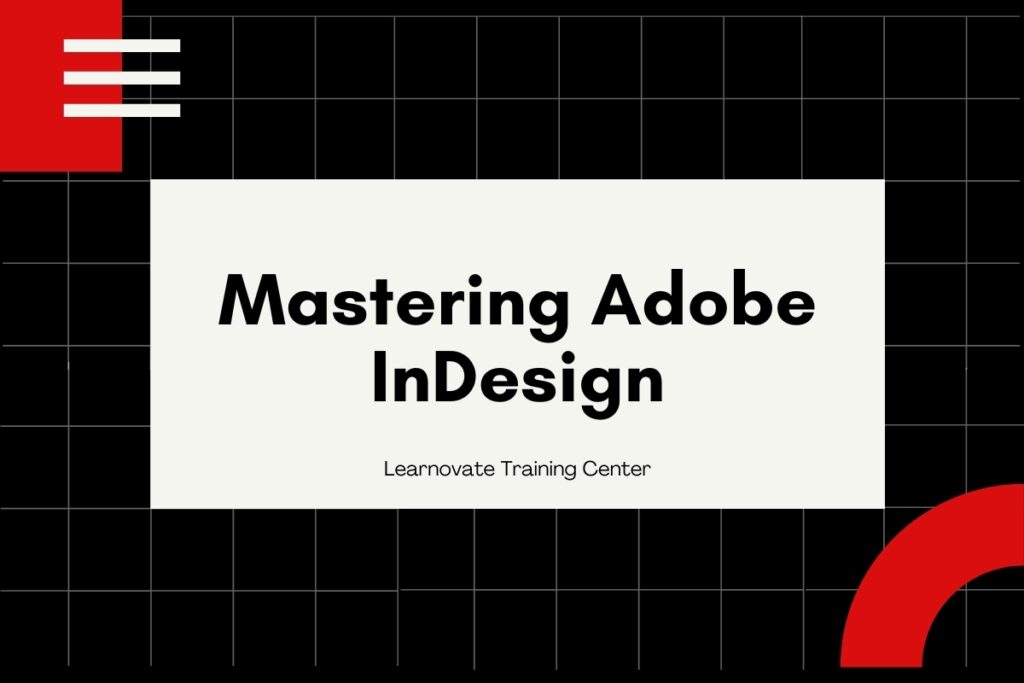 Adobe InDesign Course and logo