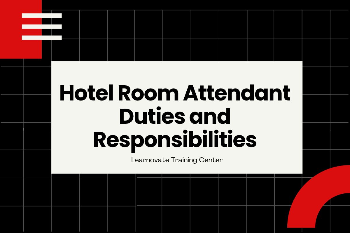 Hotel Room Attendant Duties and Responsibilities